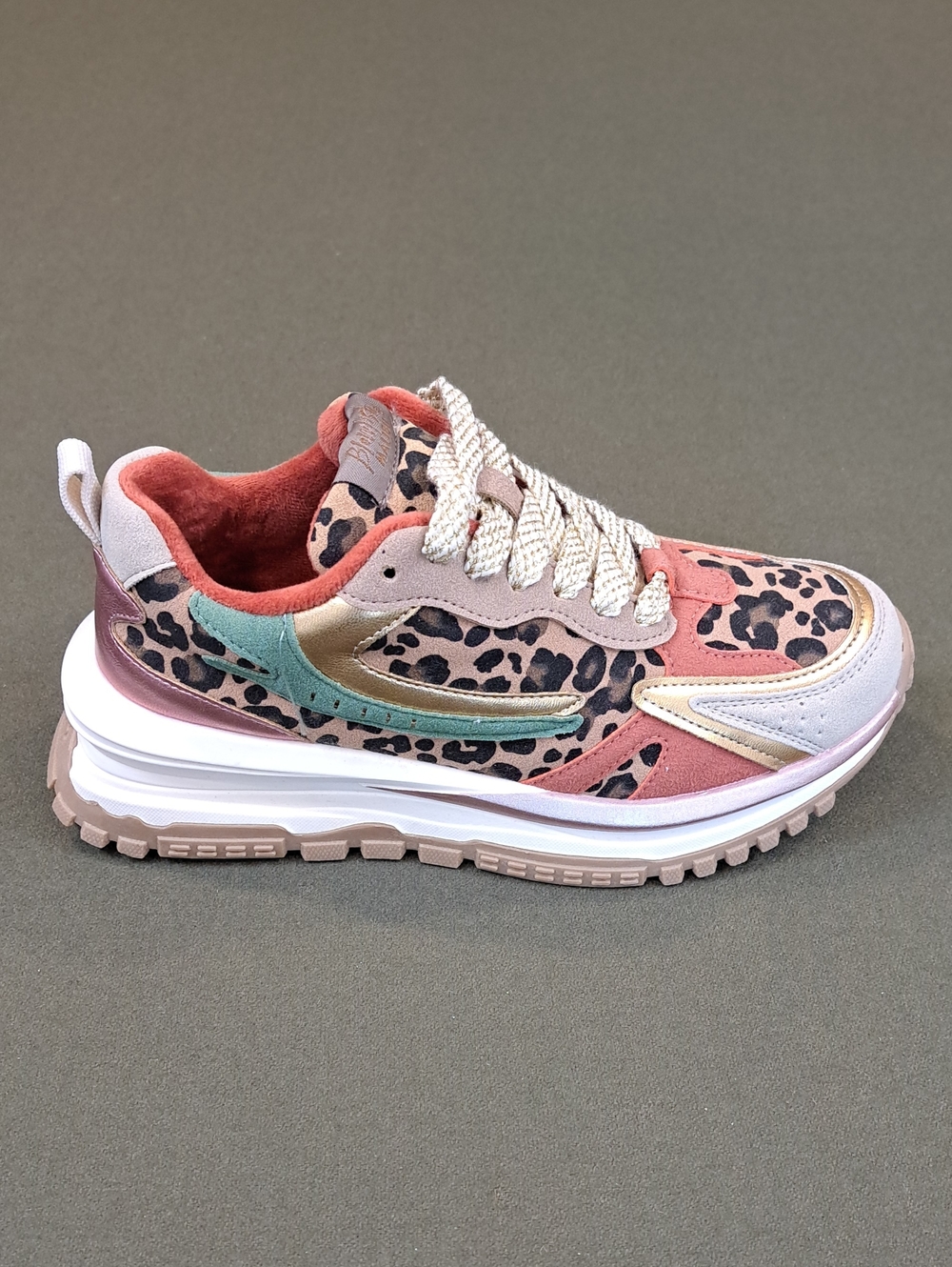 Blowfish Malibu Leo Sneaker - Color: Leopard Suede - Size: Women 6